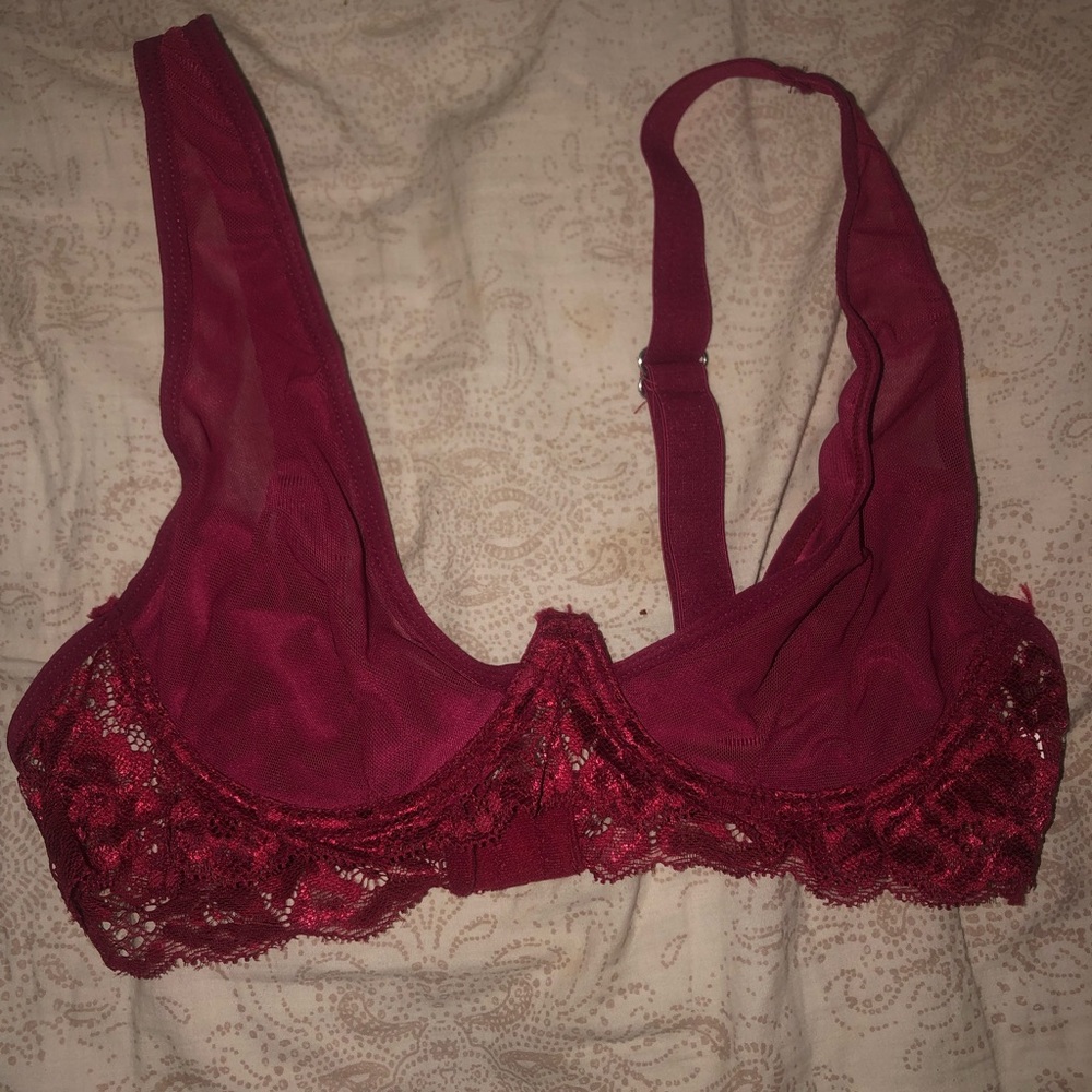Out from under bra